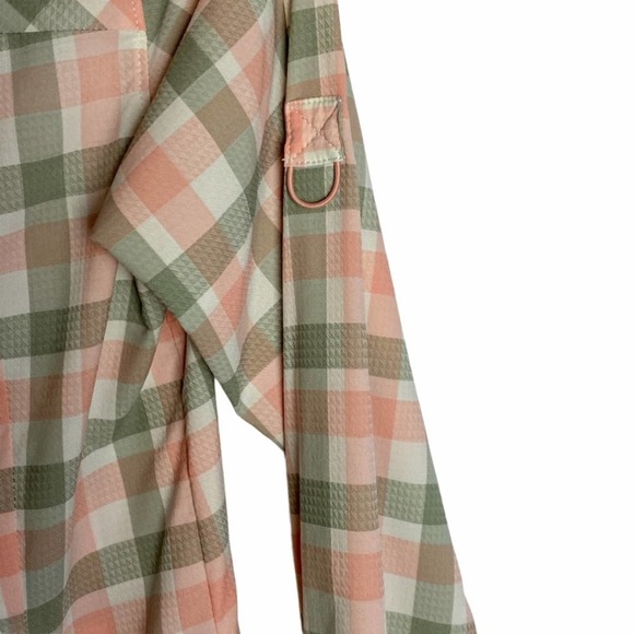 Guided Series Women's Grander Mountain Pink Long Sleeve Plaid Shirt - Picture 3 of 6